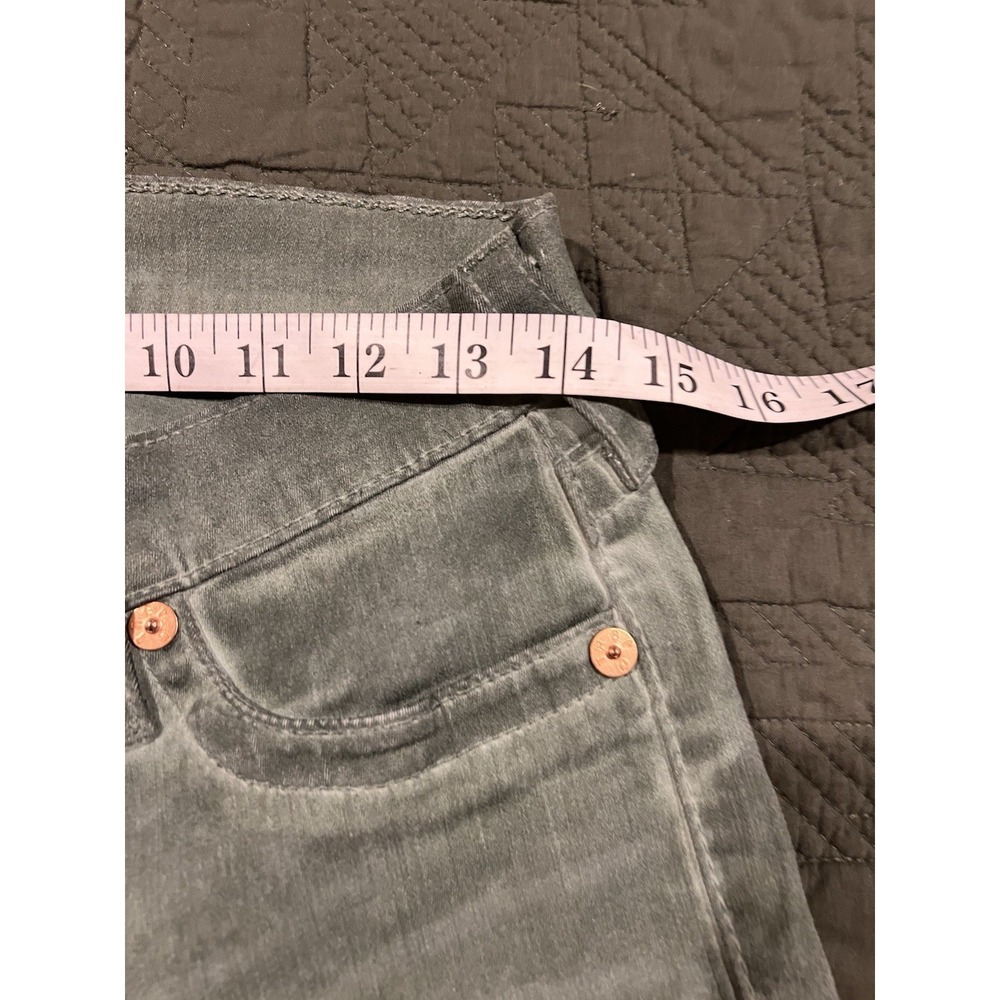 True Religion Women's Gray Jeans Casey Style Waxy Finish‎ Size 31 - Picture 5 of 12